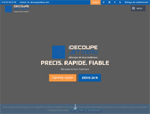 Tablet Screenshot of idecoupejetdeau.com